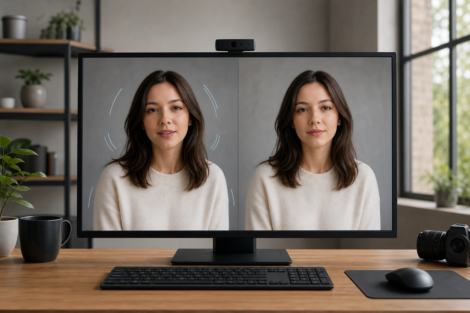 picturemaker.ai interface applies subtle subject movement to animate photos safely.